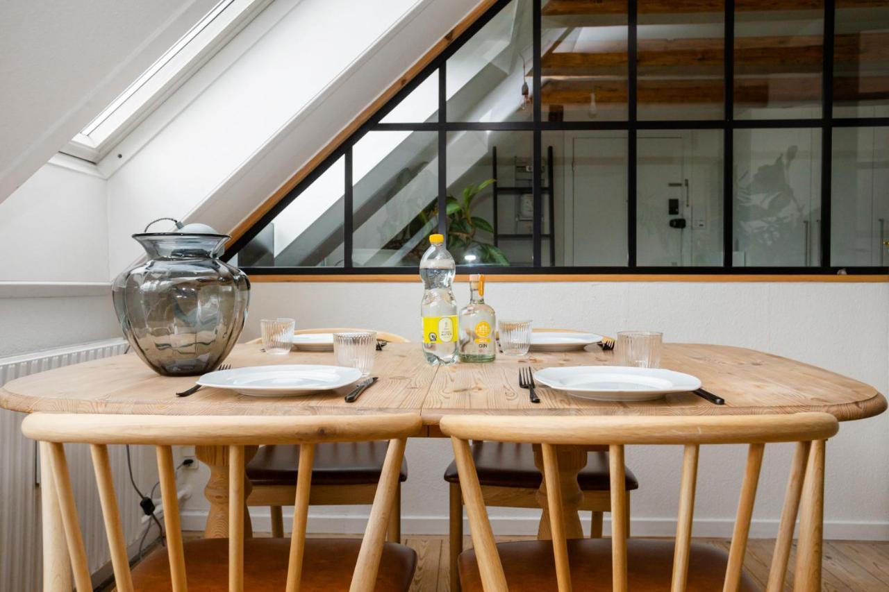 אורהוס Come Stay In Penthouse With Room For 2-People מראה חיצוני תמונה