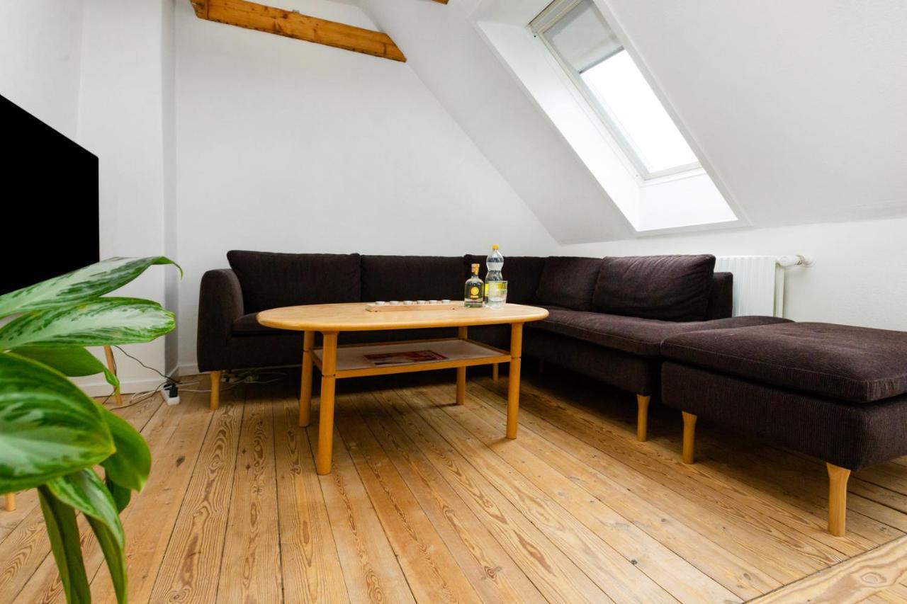 אורהוס Come Stay In Penthouse With Room For 2-People מראה חיצוני תמונה