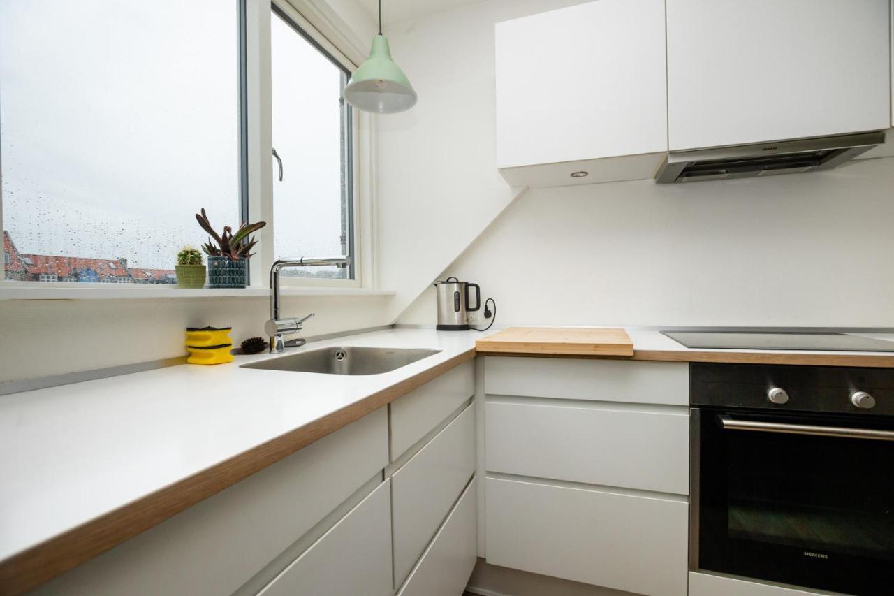 אורהוס Come Stay In Penthouse With Room For 2-People מראה חיצוני תמונה